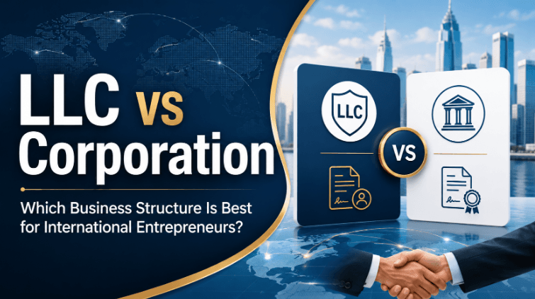 LLC vs Corporation: Which Business Structure Is Best for International Entrepreneurs?